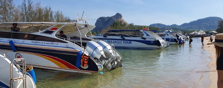 Speed boat para Koh Phi Phi
