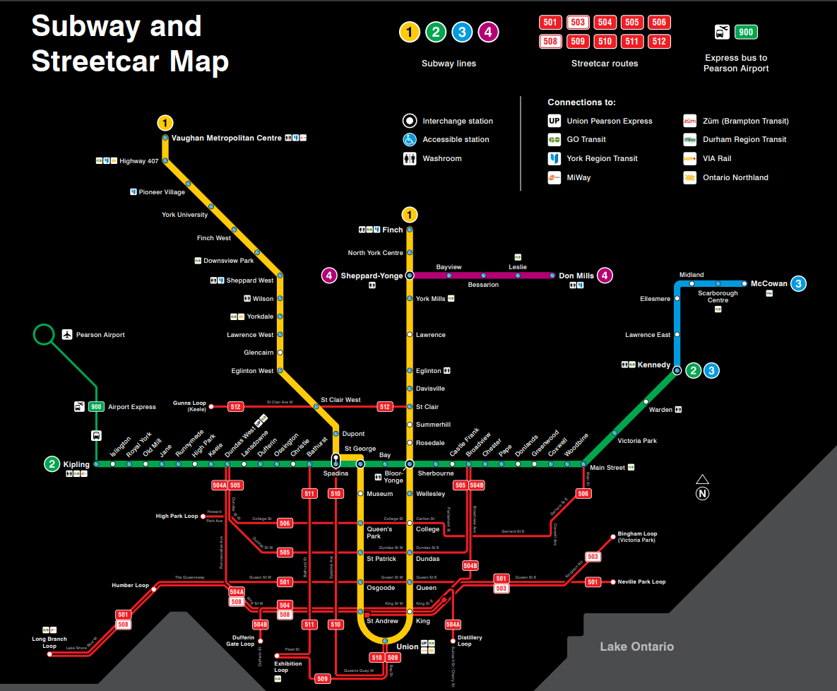 Como utilizar o transporte público em Toronto